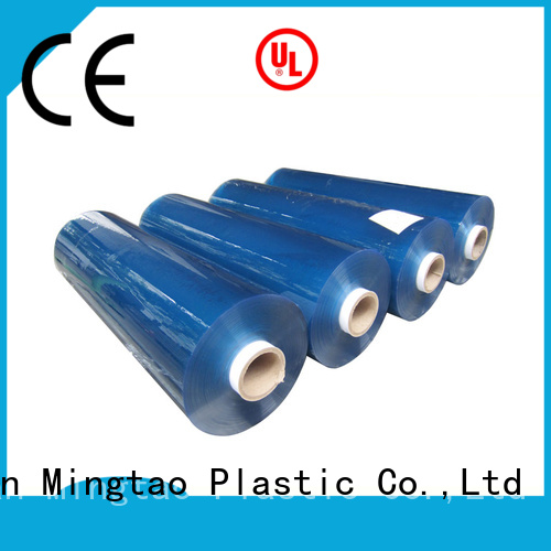 on-sale transparent plastic film blue customization for packing
