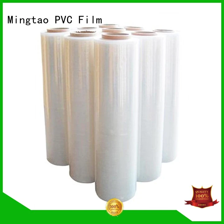 Mingtao pe hand wrap stretch film supplier for television cove