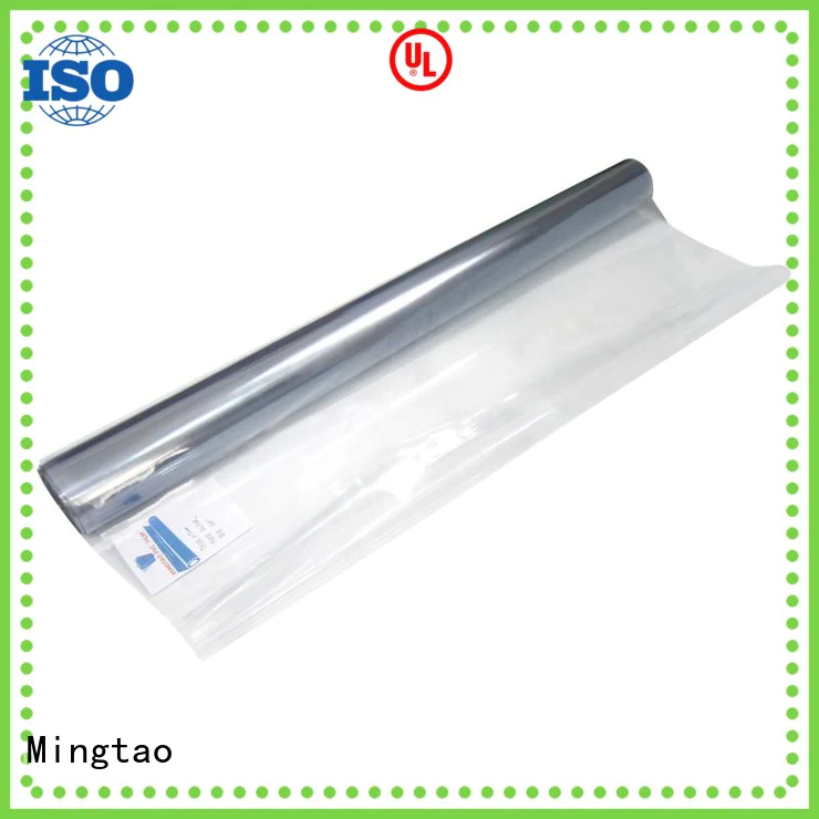 Mingtao Breathable black pvc sheet for wholesale for packing