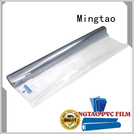 Mingtao smooth surface pvc film suppliers bulk production for packing