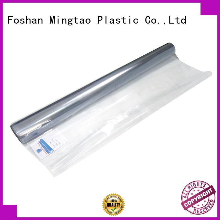Mingtao at discount clear pvc film transparent pvc film for wholesale for television cove