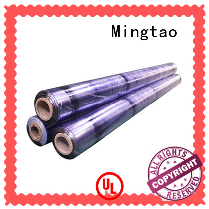 Mingtao solid mesh packing film blue for table mat