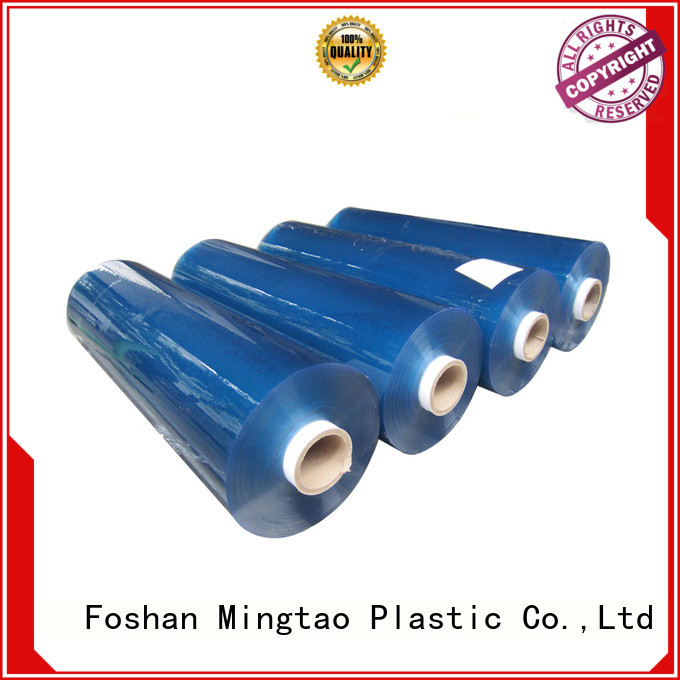 Mingtao blue plastic film for wholesale for table mat