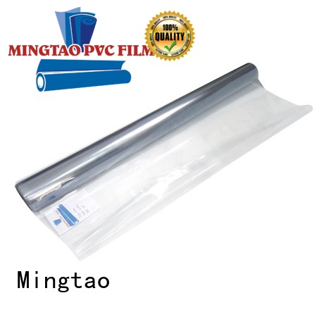 Mingtao High transparency pvc normal clear sheet OEM for table mat