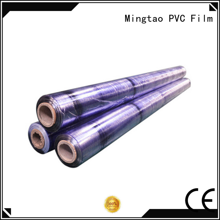 Mingtao transparent mattress packing film bulk production for book covers