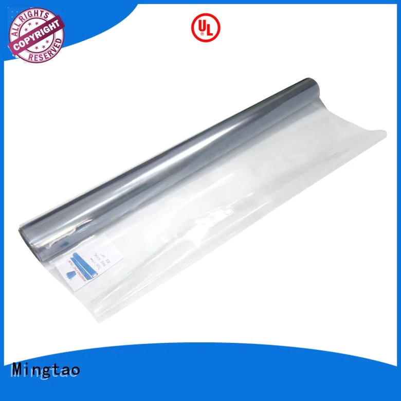portable color pvc film soft transparent pvc sheet blue pvc stretch film buy now for table cover Mingtao