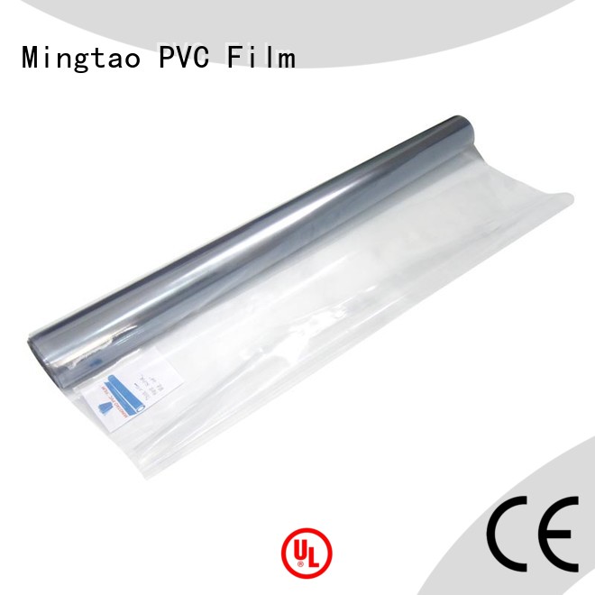 Mingtao non-sticky super clear pvc film customization for table cover