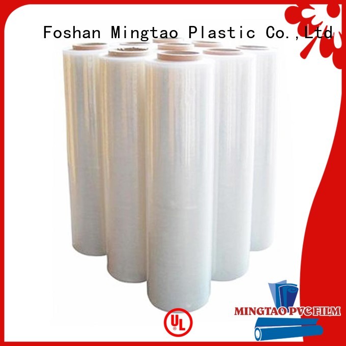 Mingtao transparent shrink wrap roll ODM for table mat