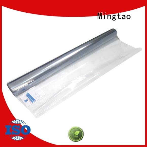 Mingtao smooth surface frosted pvc sheet for wholesale for book covers