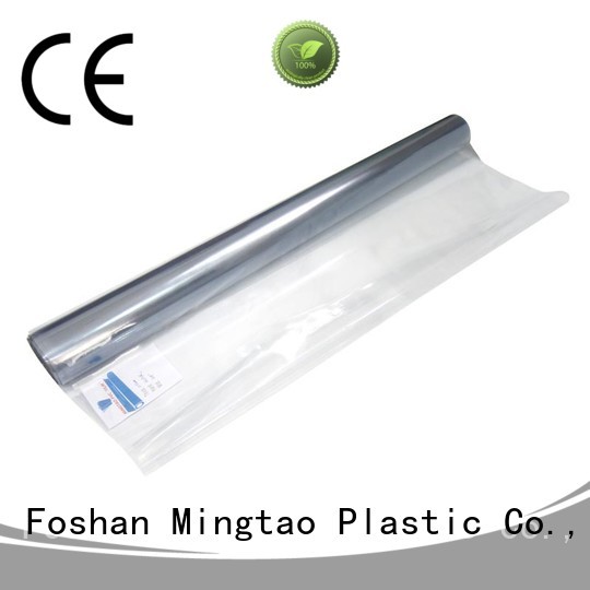 Mingtao on-sale pvc clear sheet manufacturer ODM for table cover