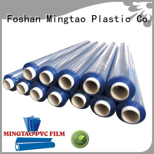 Mingtao High quality PVC thick clear plastic film bulk production for table mat