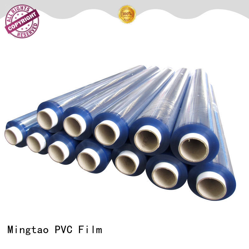 Mingtao High transparency pvc plastic sheet roll customization for book covers