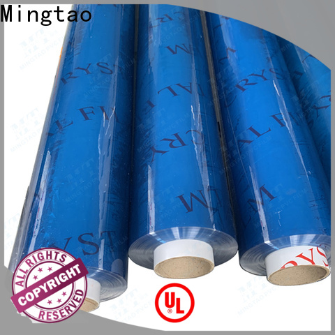 Mingtao quality pvc roofing sheet free sample for television cove