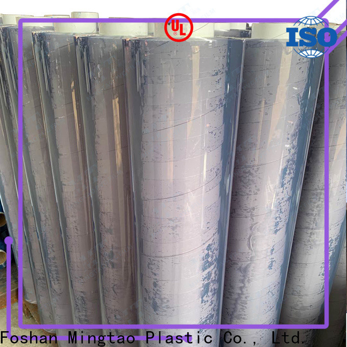 Mingtao quality embossed pvc film free sample for packing