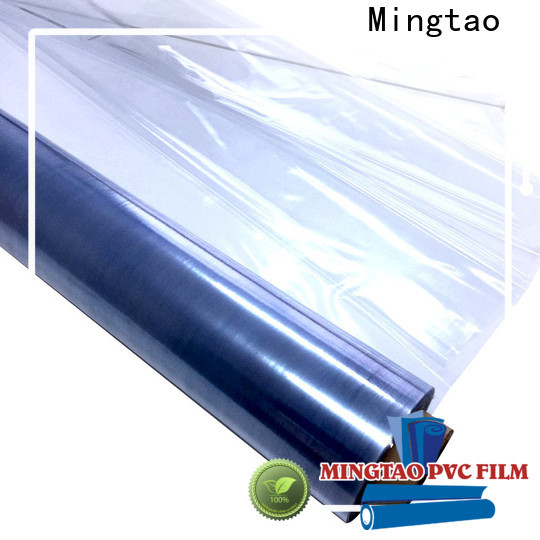 Mingtao waterproof clear pvc sheet supplier for table mat