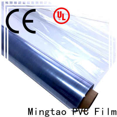 Mingtao non-sticky transparent plastic sheet roll buy now for packing