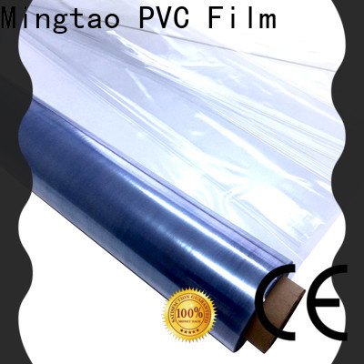Mingtao High transparency clear film free sample for table cover