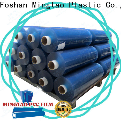 Mingtao durable pvc clear plastic rolls customization for book covers