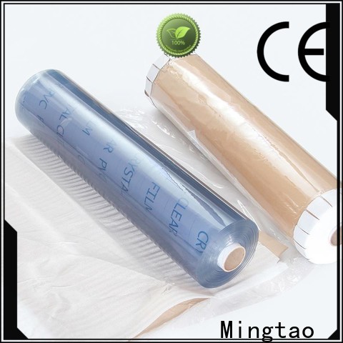 Mingtao on-sale transparent plastic film roll get quote for table mat