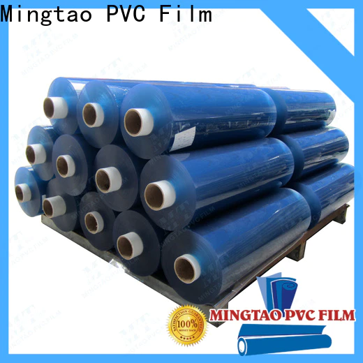 Mingtao blue clear pvc sheet manufacturers get quote for table mat