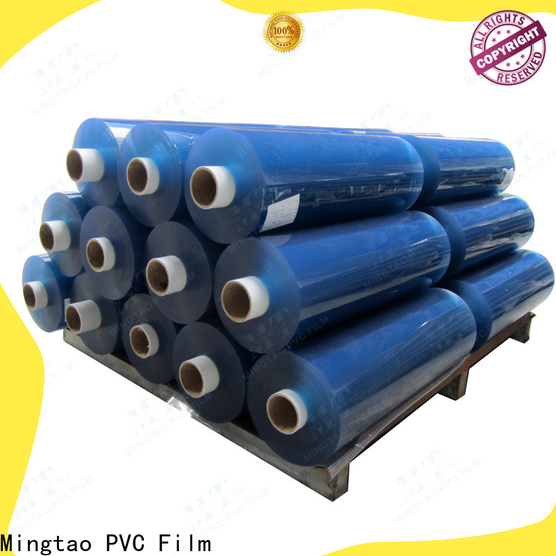 Mingtao pvc pvc clear plastic rolls bulk production for book covers