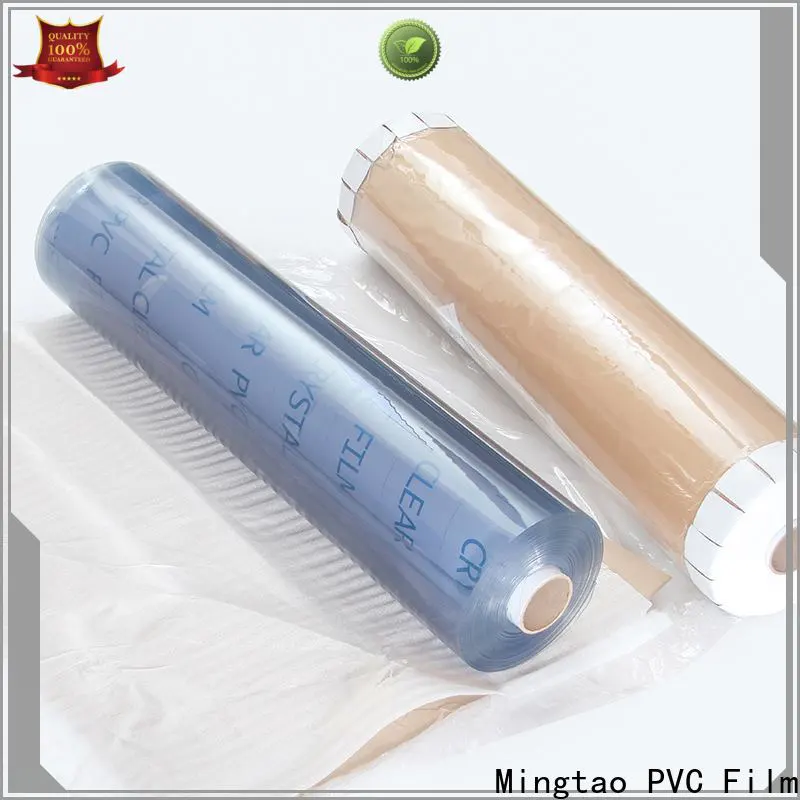 Mingtao high-quality clear vinyl film ODM for packing