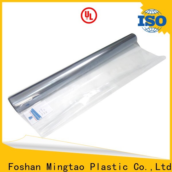 Mingtao portable pvc sheets for sale for wholesale for table mat