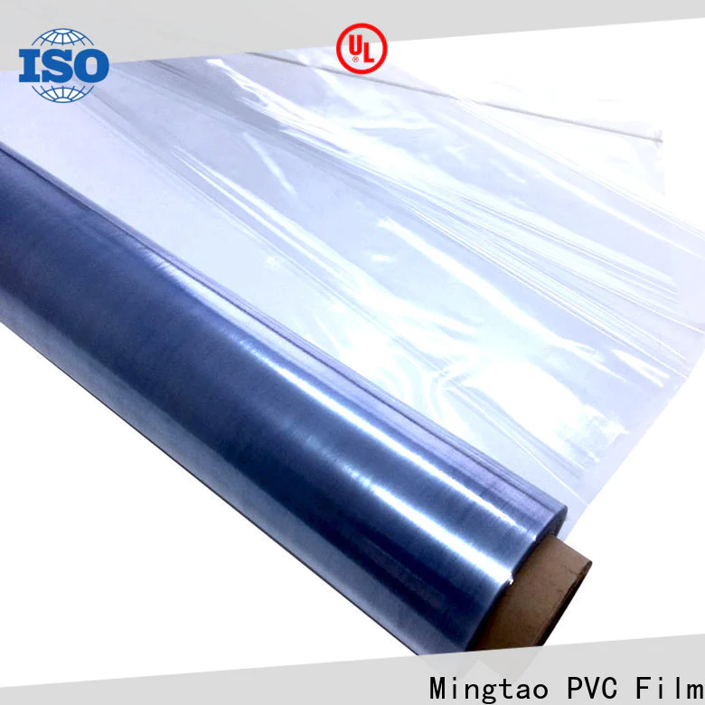 high-quality super clear pvc sheet non-sticky free sample for book covers