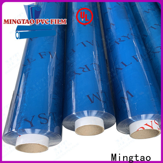 Mingtao Breathable clear pvc film OEM for table mat