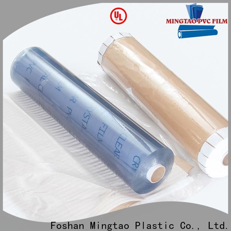 Mingtao pvc film pvc roll supplier for table mat