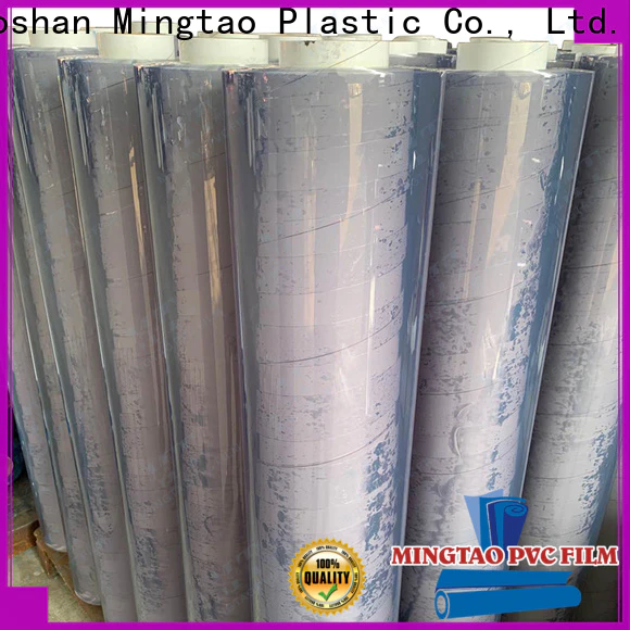 Mingtao on-sale plastic film supplier for table mat