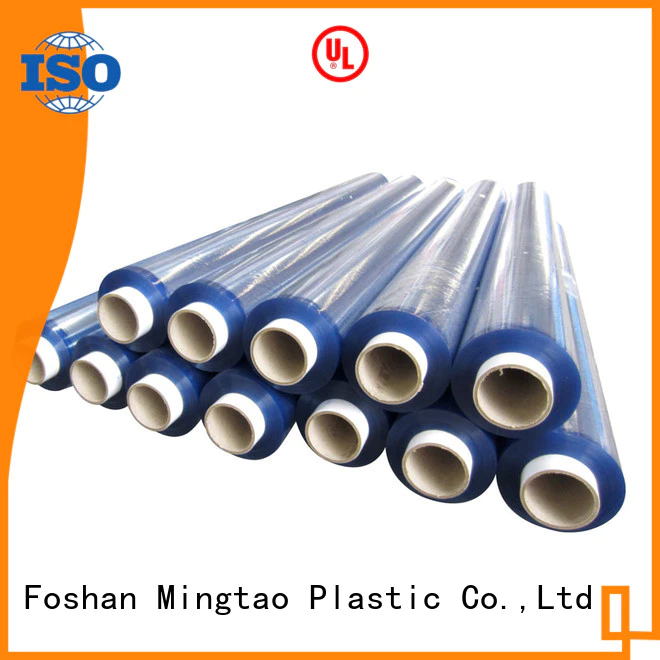 Mingtao non-sticky clear pvc sheet roll ODM for table mat