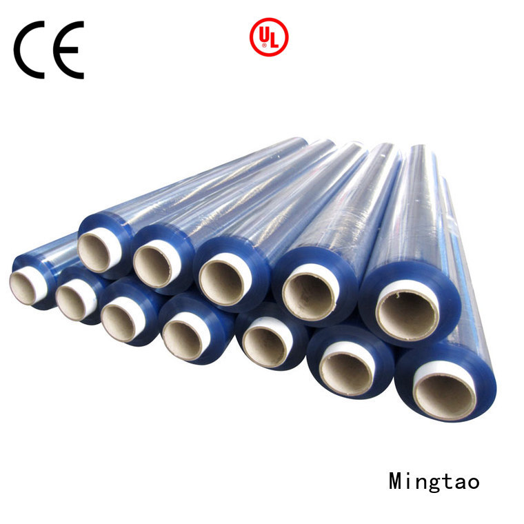 Mingtao High transparency transparent plastic sheet roll customization for packing