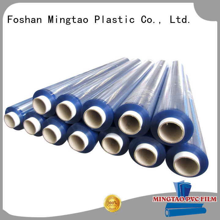 Mingtao non-sticky pvc vinyl rolls free sample for packing