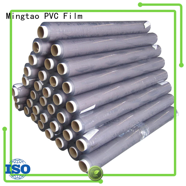 Mingtao blue clear pvc film plastic sheet rolls clear* pvc transparent sheet ODM for table cover
