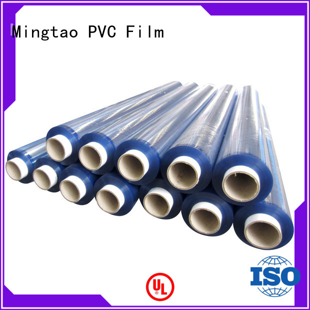 Mingtao high-quality pvc plastic film free sample for book covers