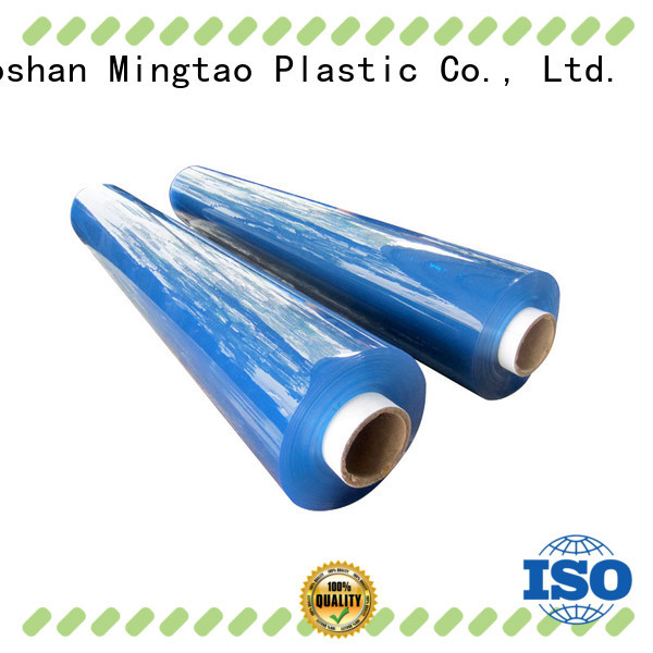 Mingtao sheet pvc clear plastic rolls customization for television cove