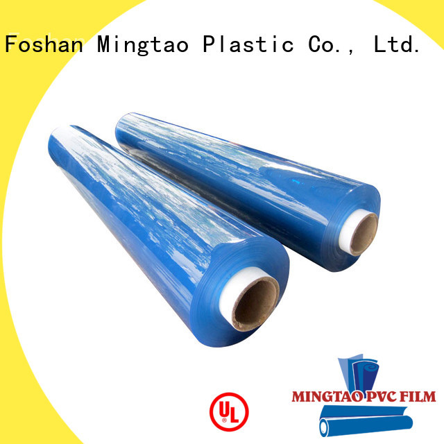 Mingtao pvc super clear pvc film supplier for table mat