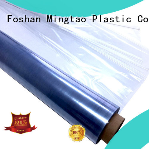 Mingtao smooth surface printed pvc film free sample for television cove