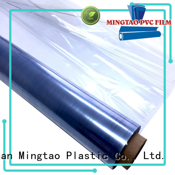 Mingtao waterproof clear pvc sheet ODM for table cover