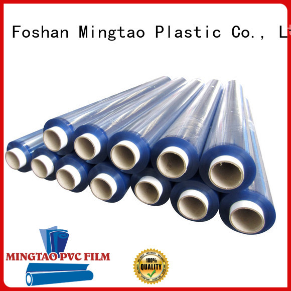 Mingtao High transparency clear pvc film transparent pvc film OEM for table cover