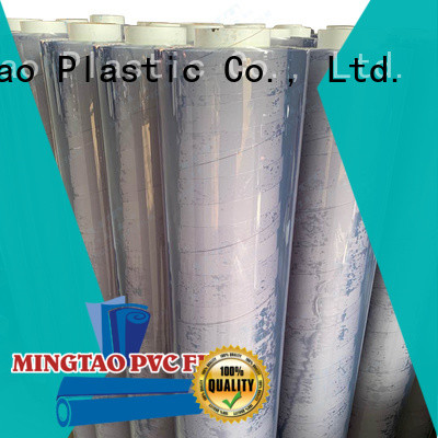 Mingtao on-sale thick clear plastic film for wholesale for table cover