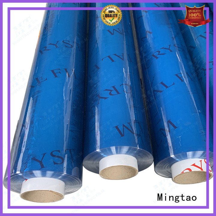 Mingtao high-quality pvc transparent sheet supplier for packing