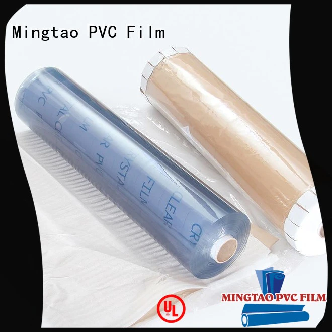 Mingtao flexible clear pvc film buy now for packing