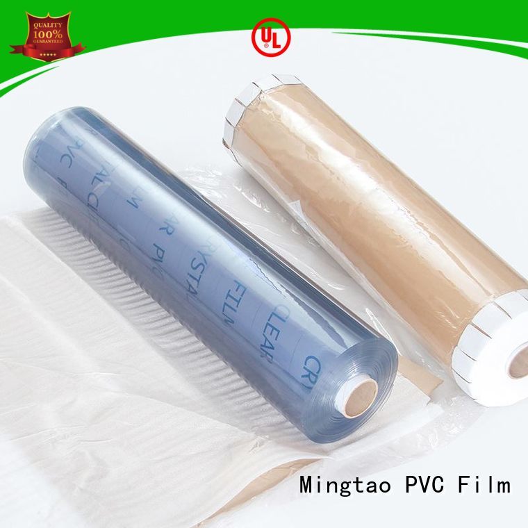 Mingtao on-sale pvc transparent sheet ODM for book covers