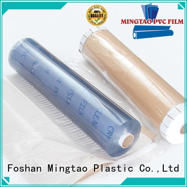 Mingtao pvc pvc film supplier for table mat