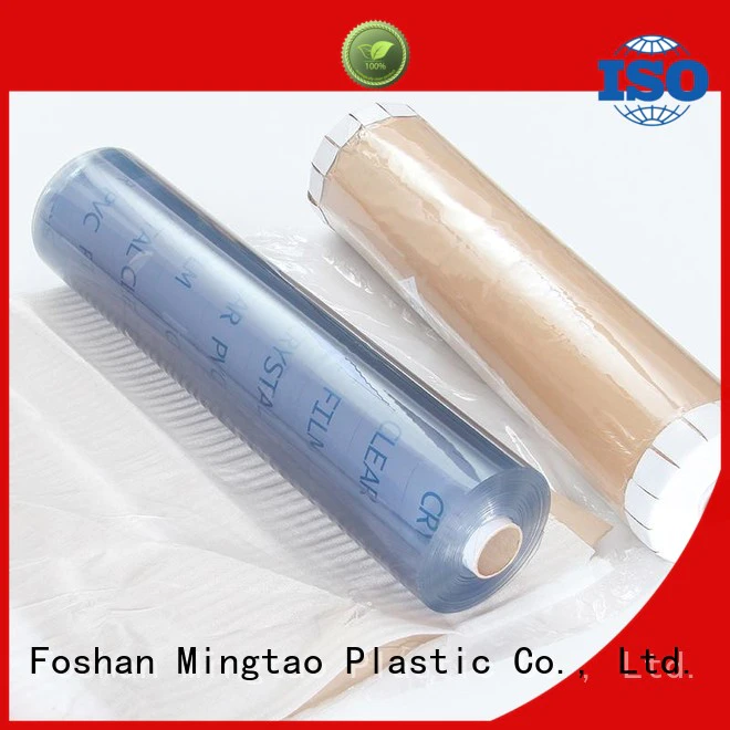 Mingtao portable clear pvc film plastic sheet rolls clear* pvc transparent sheet ODM for packing