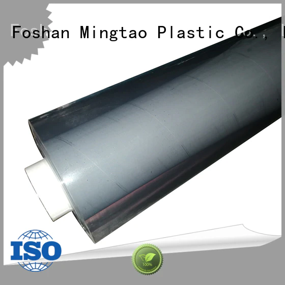 Mingtao blue pvc film transparent ODM for packing
