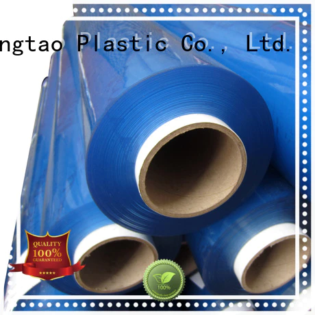 Mingtao white pvc super clear film* get quote for table cover