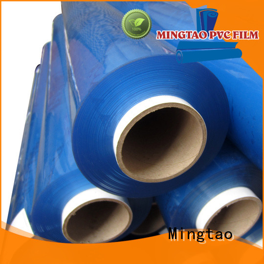 Mingtao soft flexible clear plastic sheet bulk production for table cover